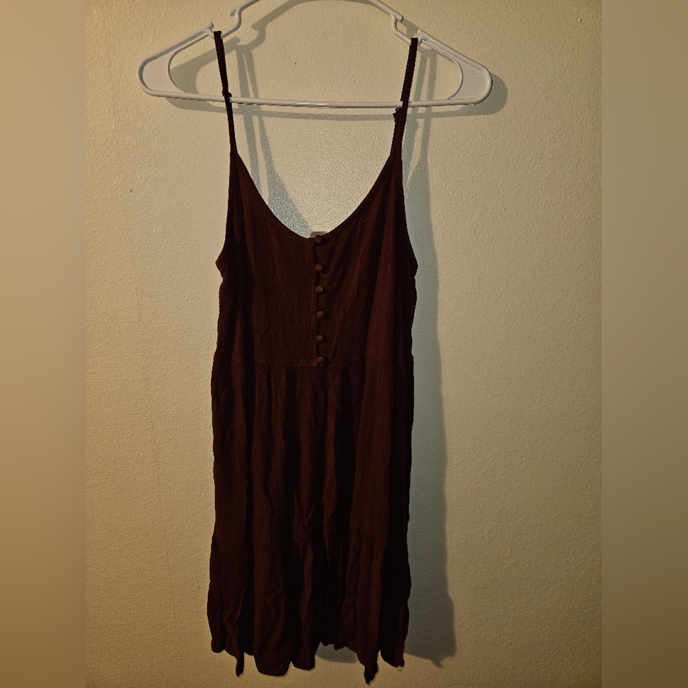 Mossimo Supply Co. Womans Dark Red Summer Dress Size M